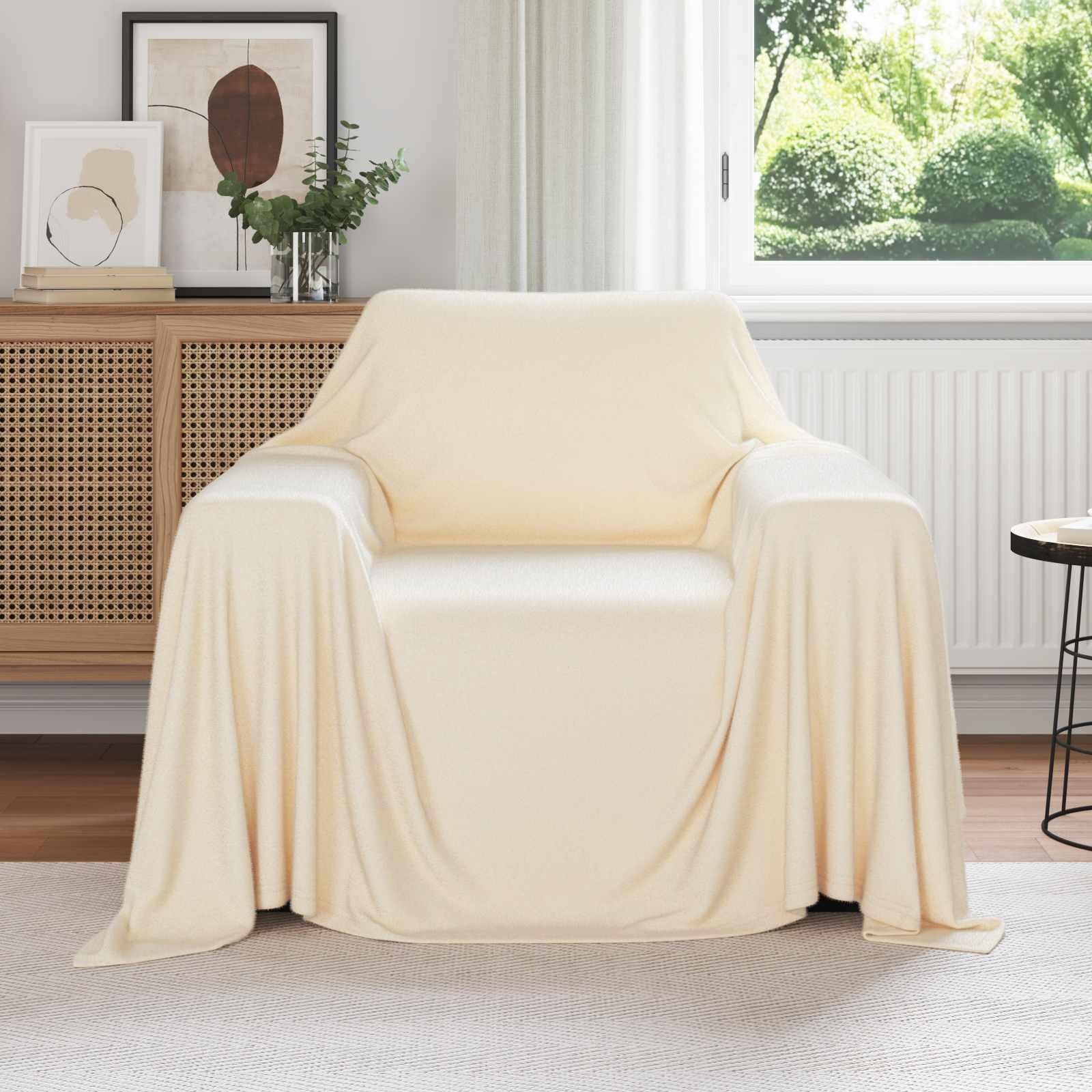 6 coperte in pile, 210 x 140 cm, leggere, morbide, per divano, letto, soggiorno, camera da letto e camera degli ospiti, versatili