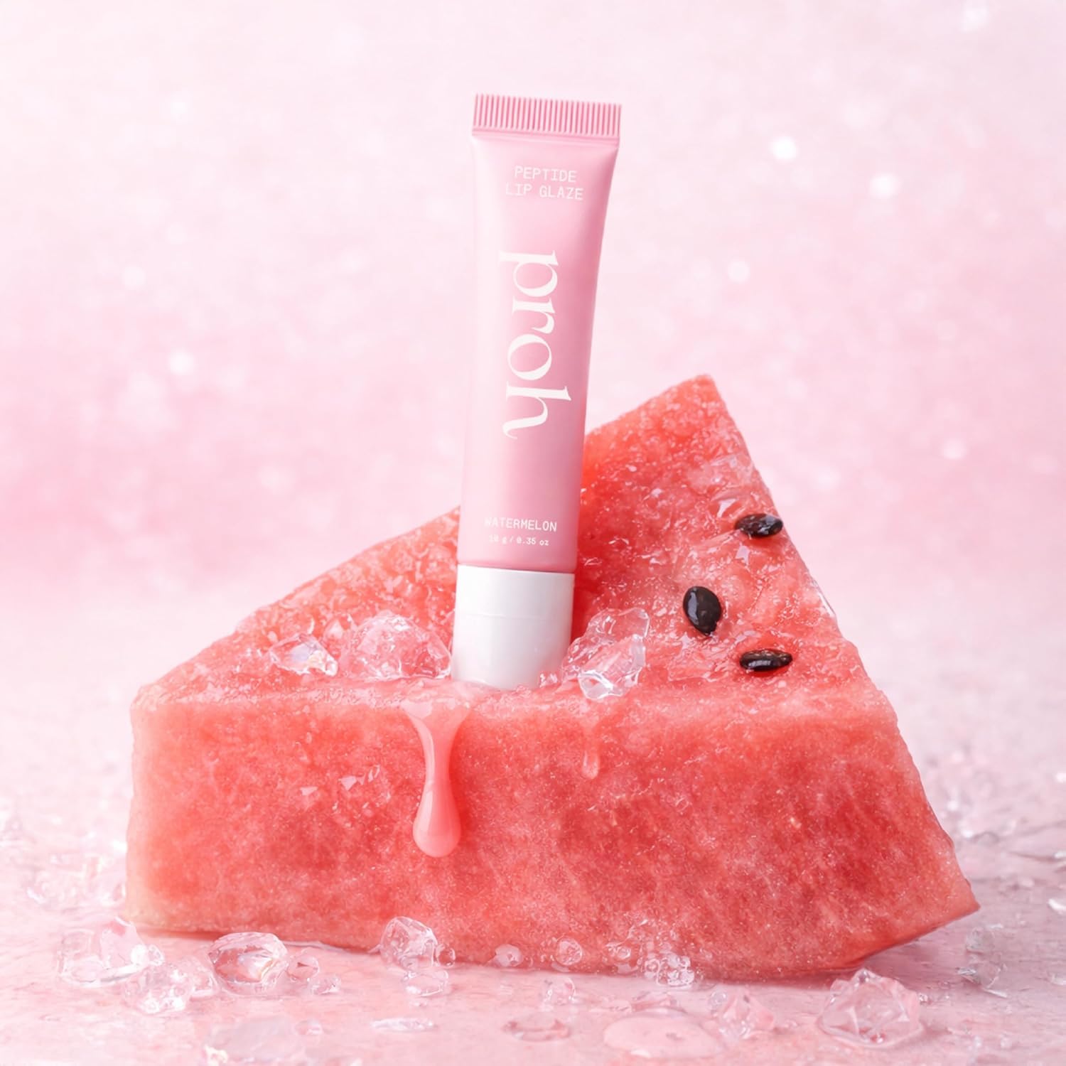 Peptide Lip Glaze Hydrating Gloss Balm with Lip-Plumping Care