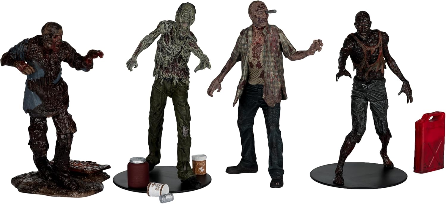 McFarlane Toys - The Walking Dead Walkers 5in Figure 4-Pack