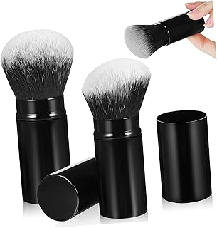 VICASKY 2 brochas de maquillaje retráctiles p...