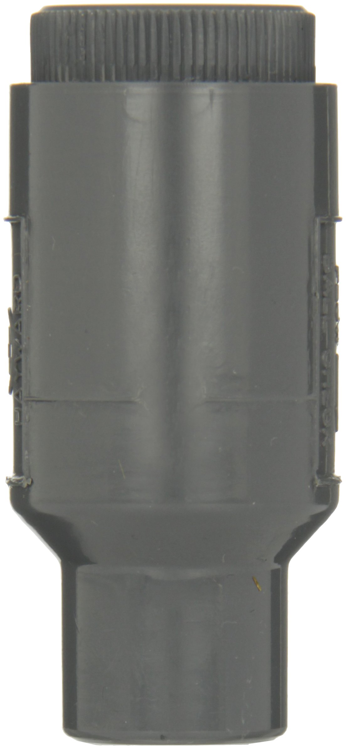 Hayward TC10025T Series TC True Union Ball Check Valve, Threaded End, PVC with FPM Seals, 1/4