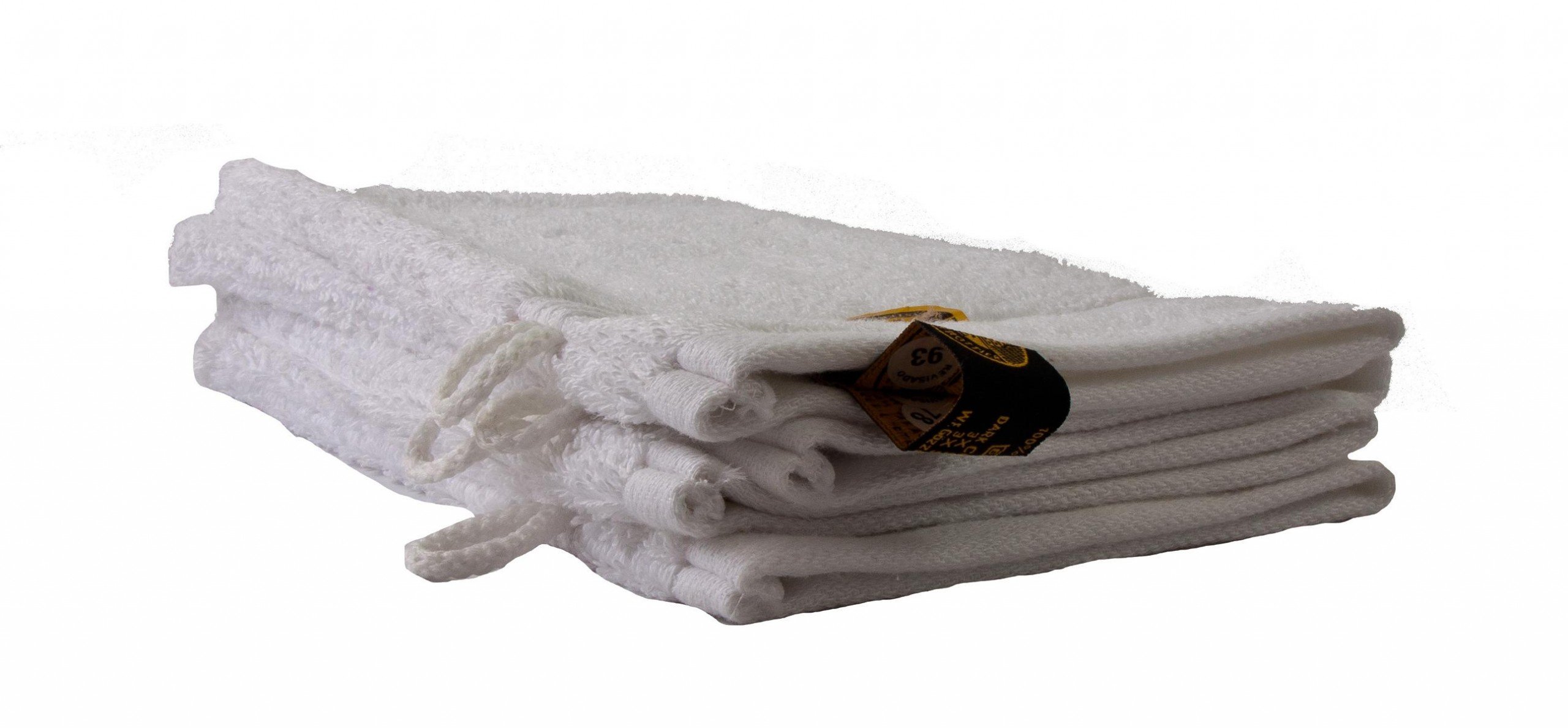 Gözze - Lot De 4 Gants De Toilette Doux Et Absorbants 100% Coton 16 X 21 Cm - Blanc