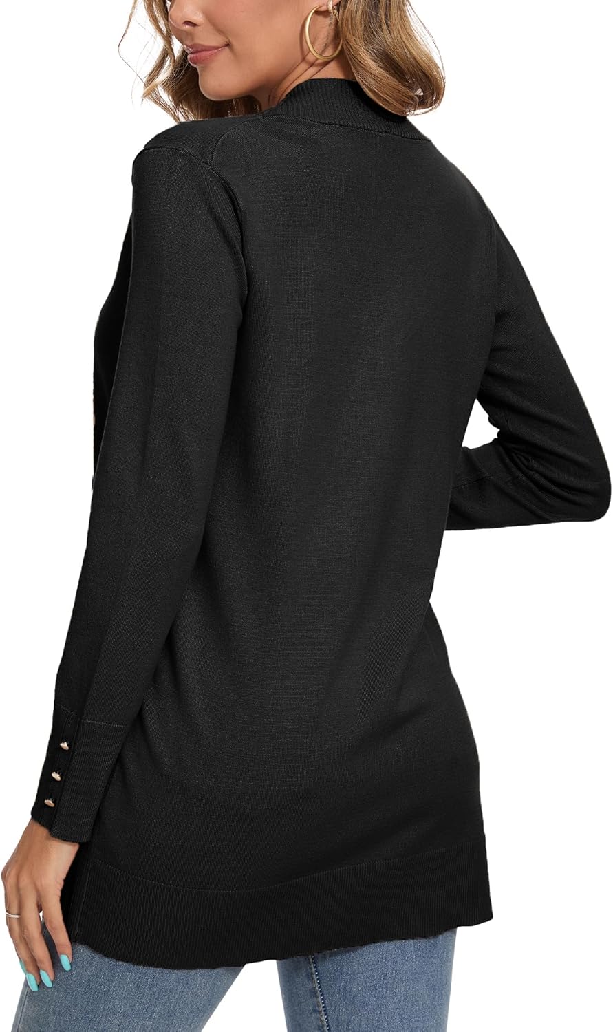 Spicy Sandia Women's Cardigan Sweaters Long Dressy Casual Lightweight Open Front Knit Cardigans for Spring Early Fall - Image 6