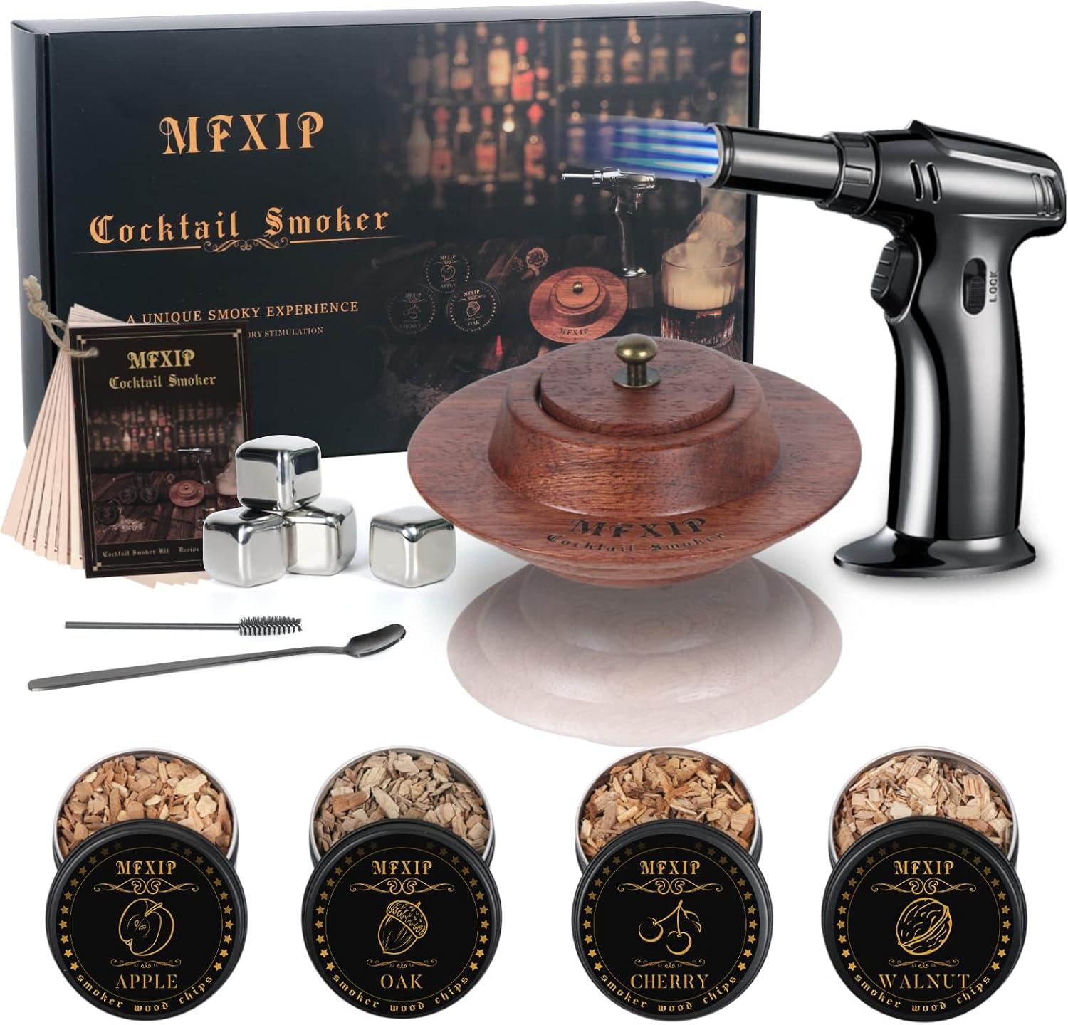 MFXIP Cocktail Smoker Kit with Torch
