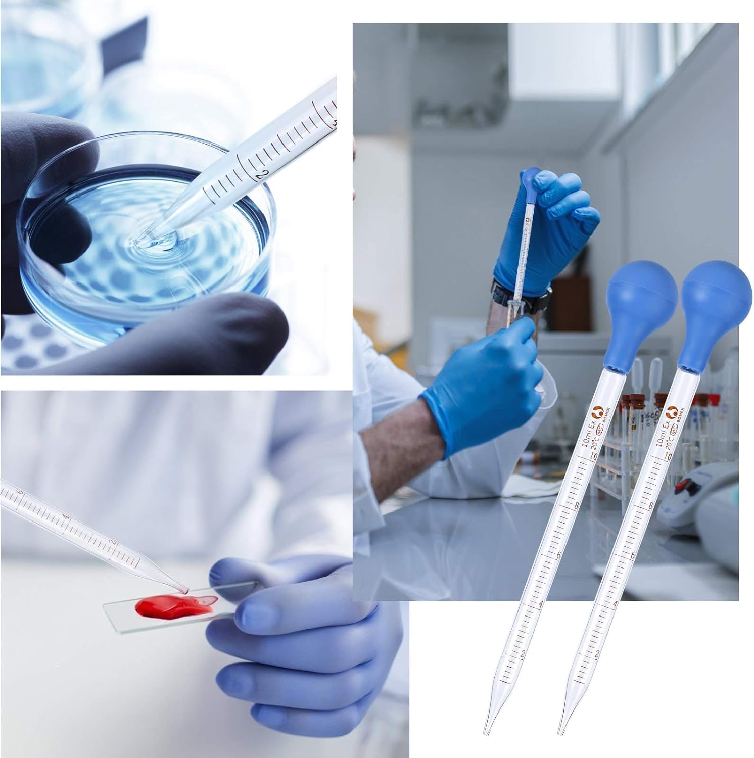 Pipette en verre 10 ml 562