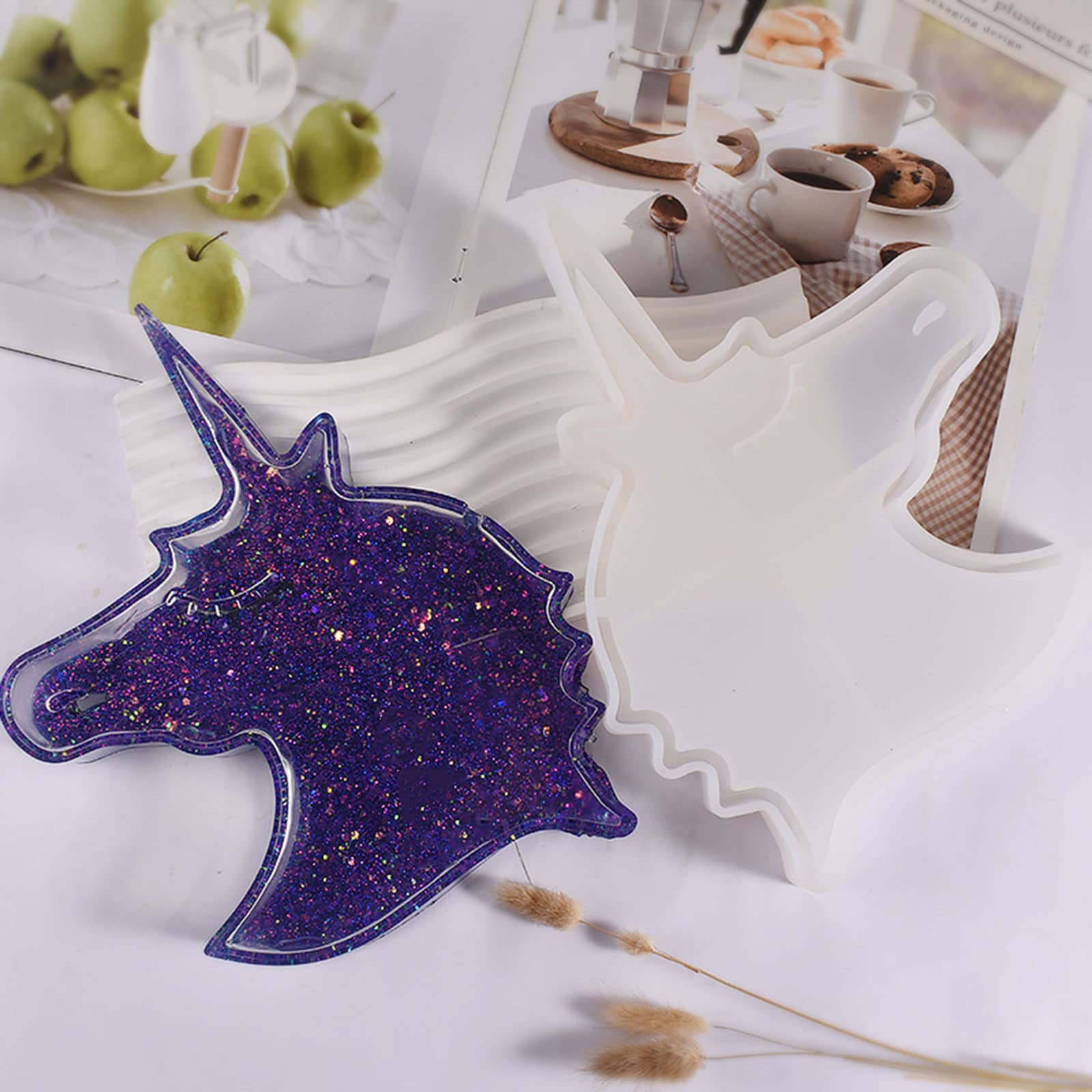 Amazon.co.jp: ピギーシリコーンカビのテーブル装飾金型コインストレージボックス樹脂型プラスターを作るツールを簡単にきれいにする : ホビー