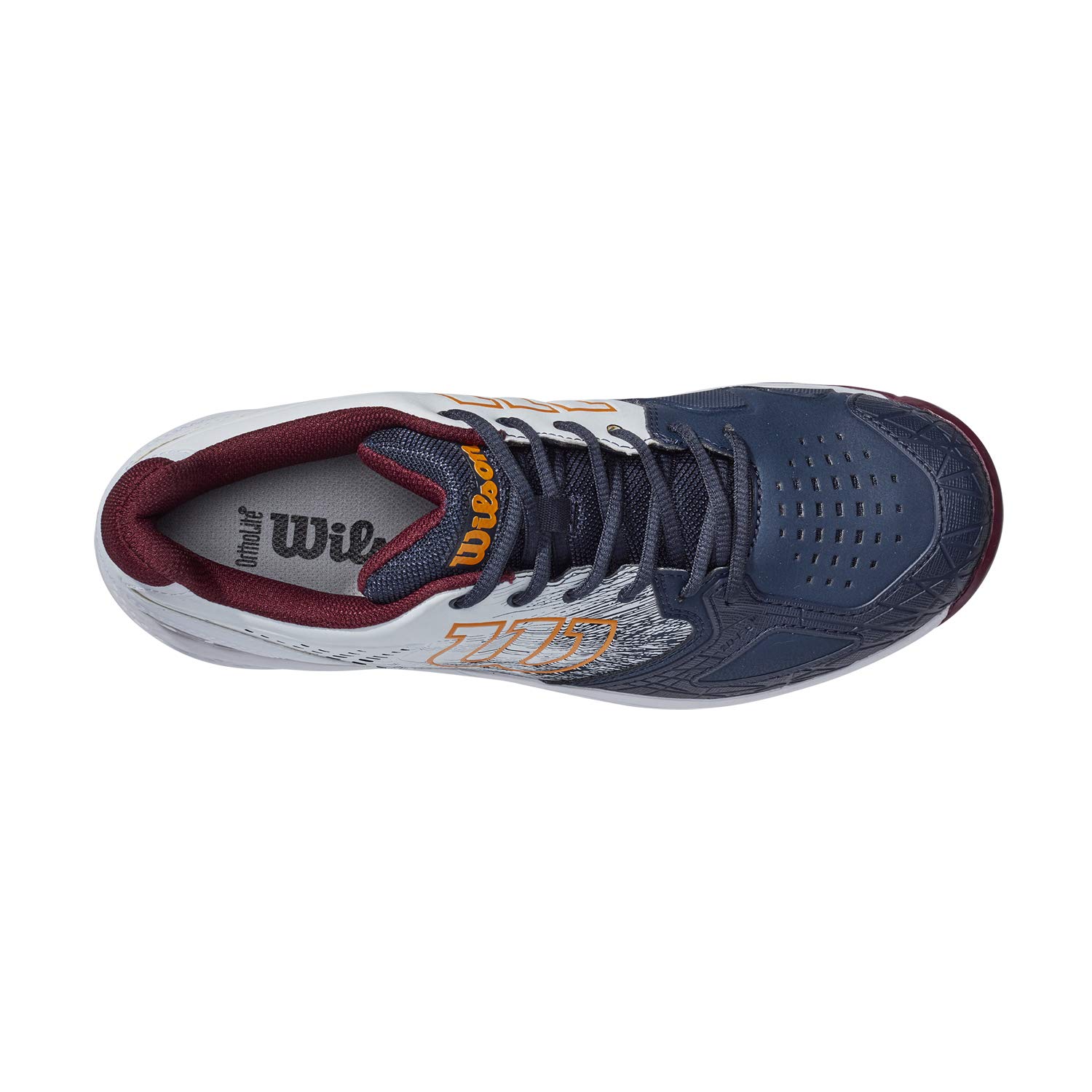 Wilson Zapatillas de deporte para hombre, KAOS COMP 2.0 CC, Gris/Blanco/Gris
