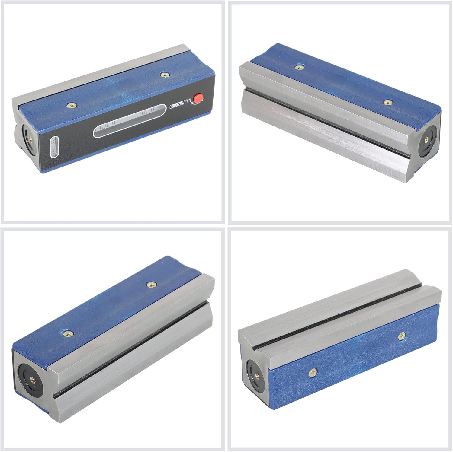6 Inch Level for Setting and Checking Mechanical Level and Other High Precision Level Applications with Wooden Case
