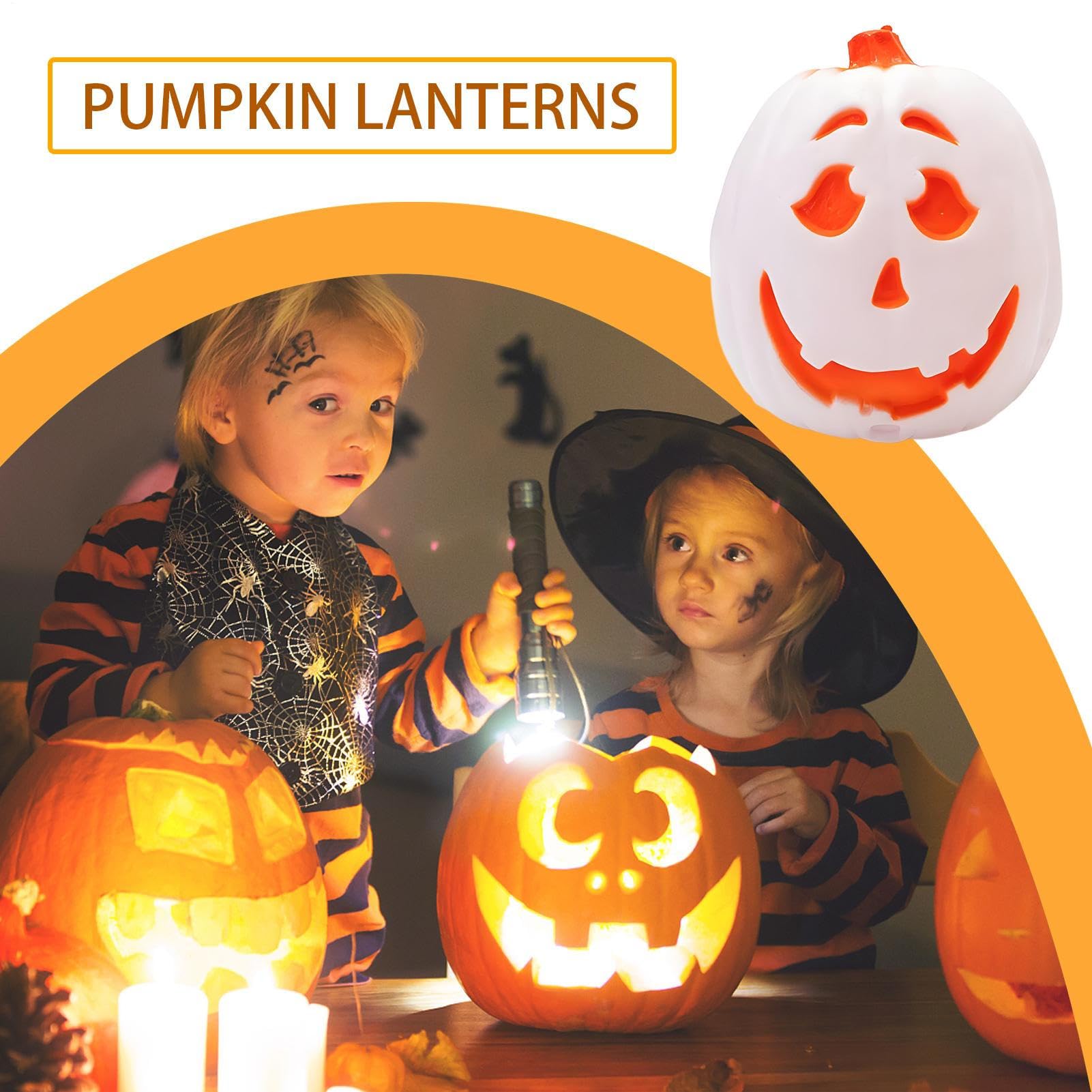 Lampion Dyniowy Halloween Lampka Nocna