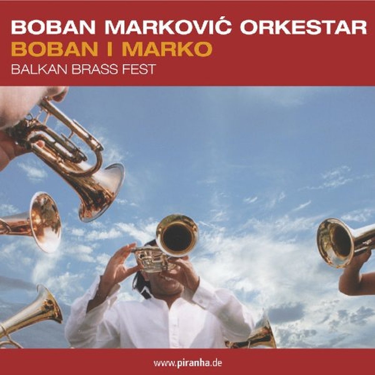 Boban I Marko: Balkan Brass Fest [Audio CD] Boban Markovic Orkestar