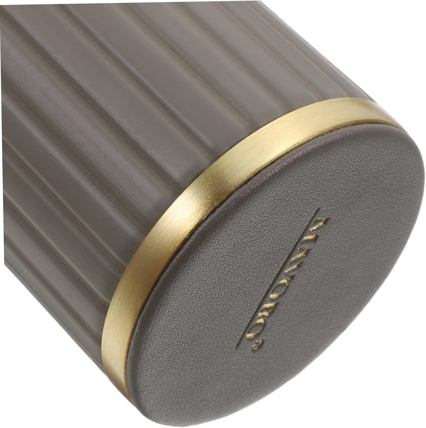 Toothpick Holder Dispenser Automatic Ejector Stylish Retractable Design for Travel Home and Office Use Press Activated Toothpick Deep Gray Aesthetic