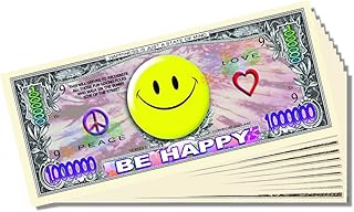 Be Happy Million Dollar Bill - Set of 25 With 1 Bonus Christopher Columbus Bill