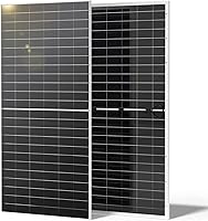 Renogy 1180W Bifacial Solar Panels 2x 590W N-Type Monocrystalline 25% Efficiency for Home RV Off-Grid Black