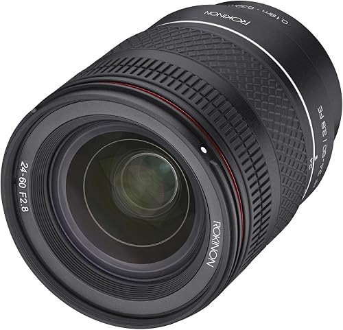 Rokinon AF 24-60mm f/2.8 Zoom Lens for Sony FE Mount, Black