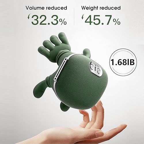 Miniatura 6 de Masajeador de cuello y espalda calentado Bionic 2026, masajeador inalámbrico 4D, alivio profundo de tejido Shiatsu con calor, tres modos de masaje,