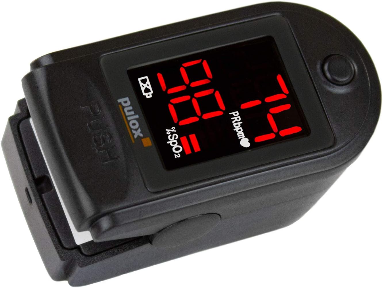 PO-100 Finger Pulse Oximeter - Black