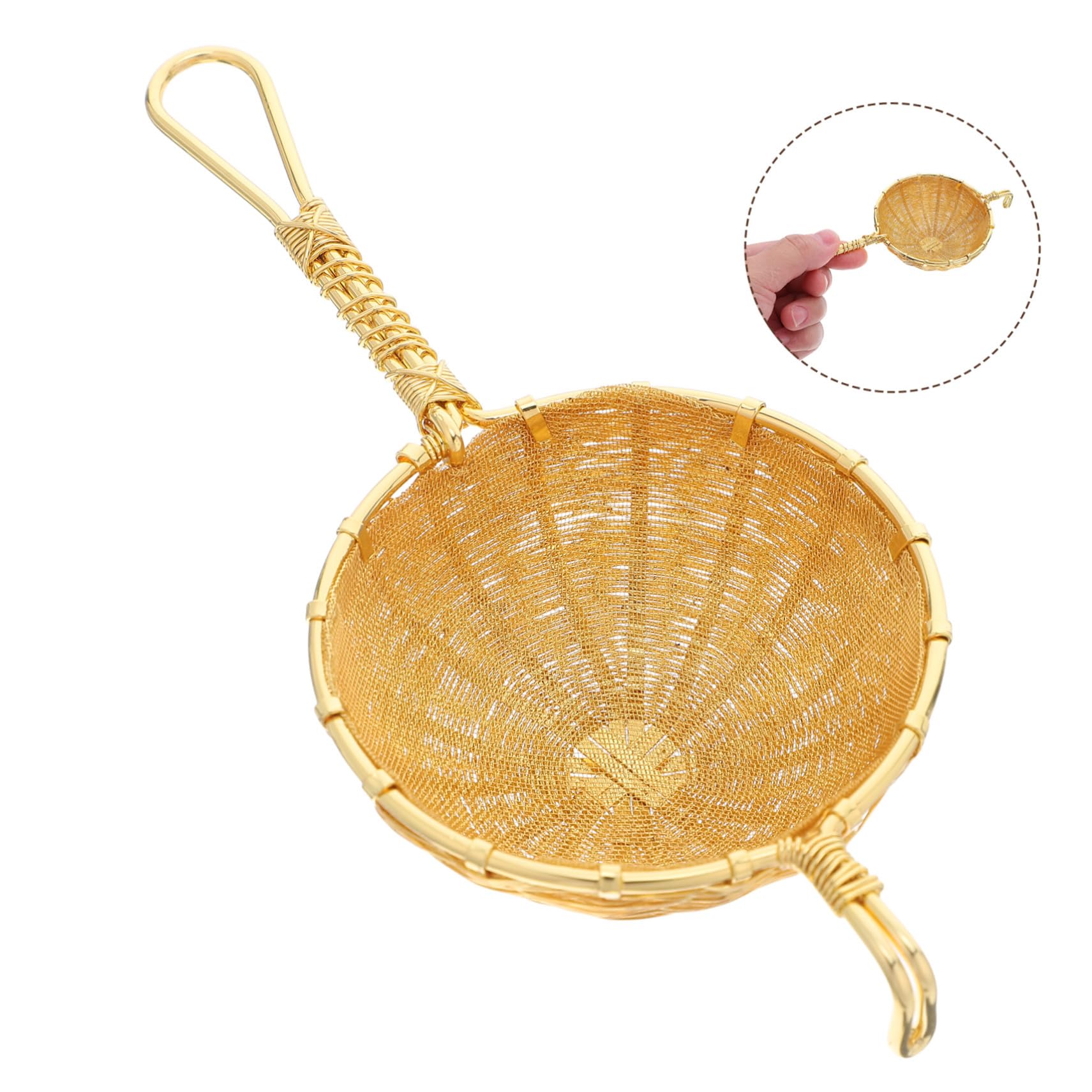 Infuseur à Thé Panier Infusion Passoire à Thé Filtre à Mailles Fines pour Cocktails et Épices
