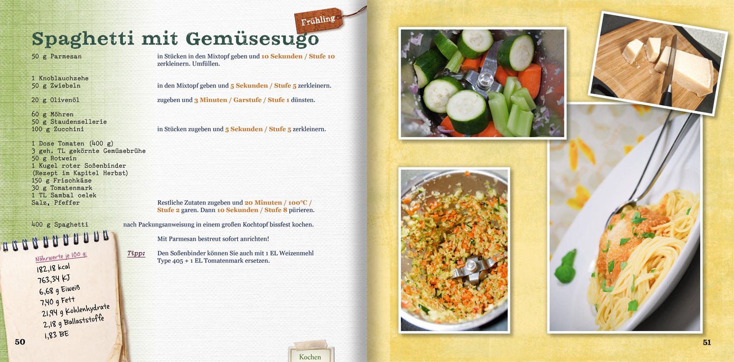 Jahreszeiten Frühjahr / Sommer: Rezepte aus dem Thermomix®