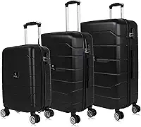 Conjunto de malas de viagem PMG Tokio preta Swiss Move