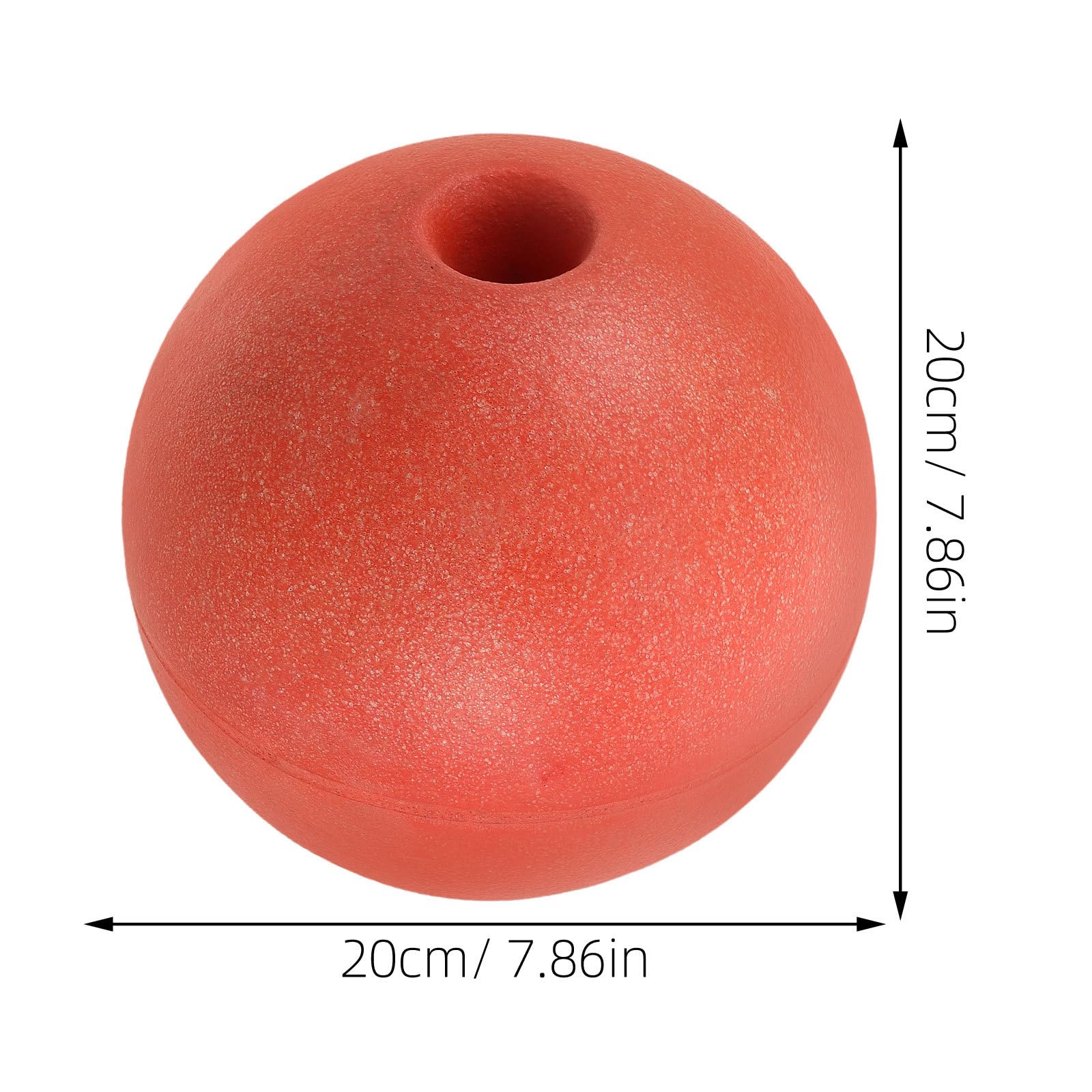 2pièces Flotteurs Mousse Bouées Flottantes pour Filets et Amarrage Accessoires Résistants pour Lac et Mer Bouées de Marquage Rondes Polyvalentes
