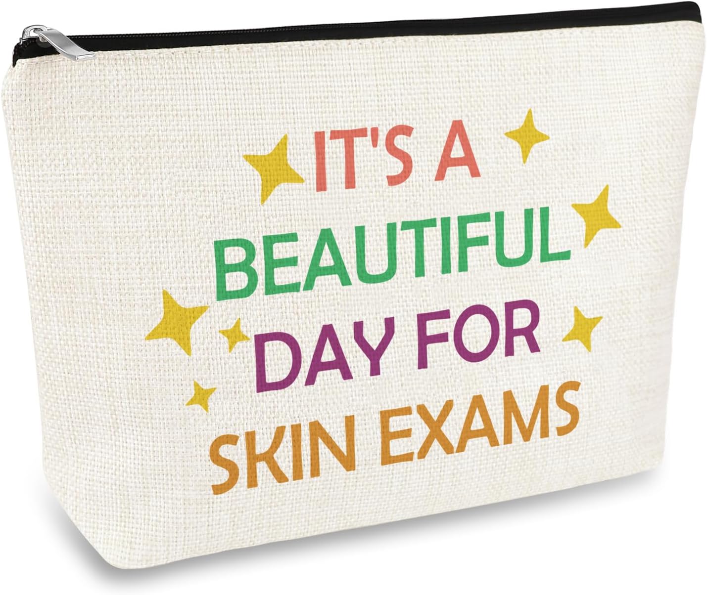 Dermatology Nurse Makeup Bag Dermatologist Gift Dermatology Student Graduation Birthday Gifts Skin Care Cosmetic Bag Doctor Nurse Thank You Gifts Zipper Makeup Pouch