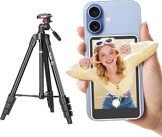 Rollei Traveler Star S1 Compact Aluminum Stand, Black