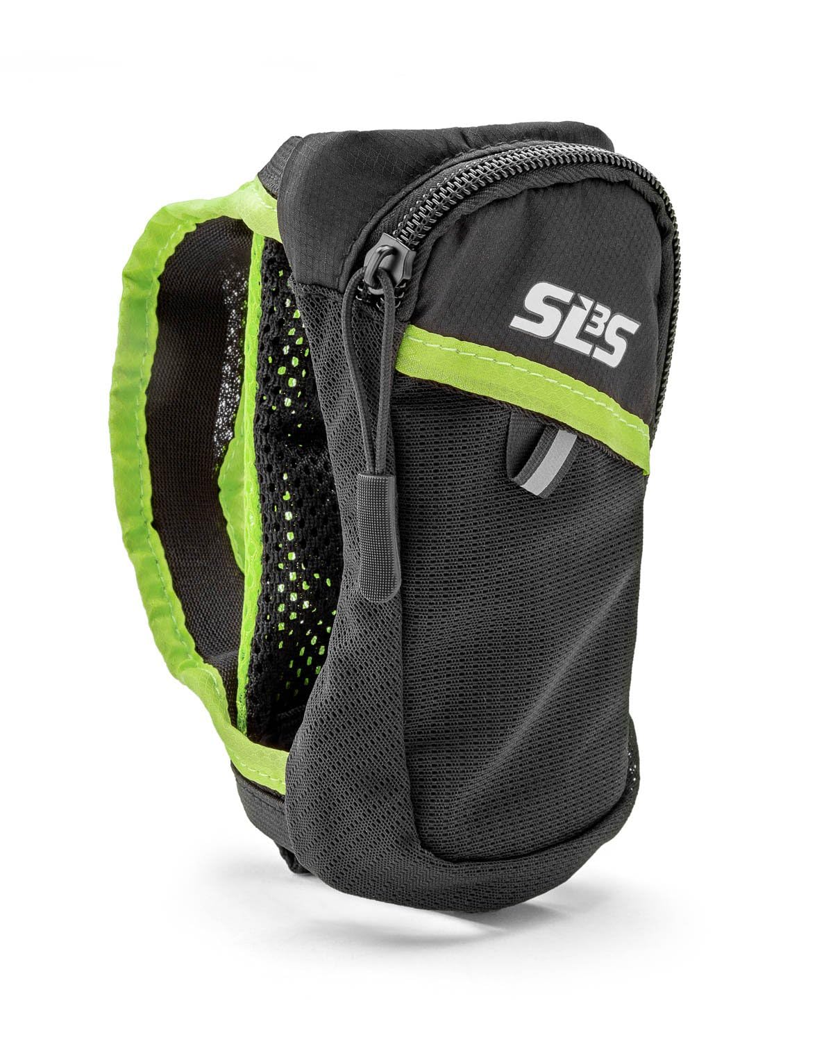 SLS3 Water Bottle Holder for Running - Fits 16oz Standard Bottles - Lightweight & Breathable Running Water Bottle Hand Strap Grip with Zip Pocket for Small Runners Essentials