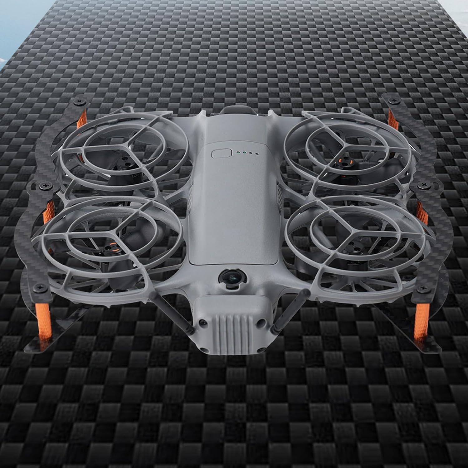 カーボンファイバー製のクアッドコプター保護セットにより、迅速な組み立てと交換可能な部品を実現 効率的なガード