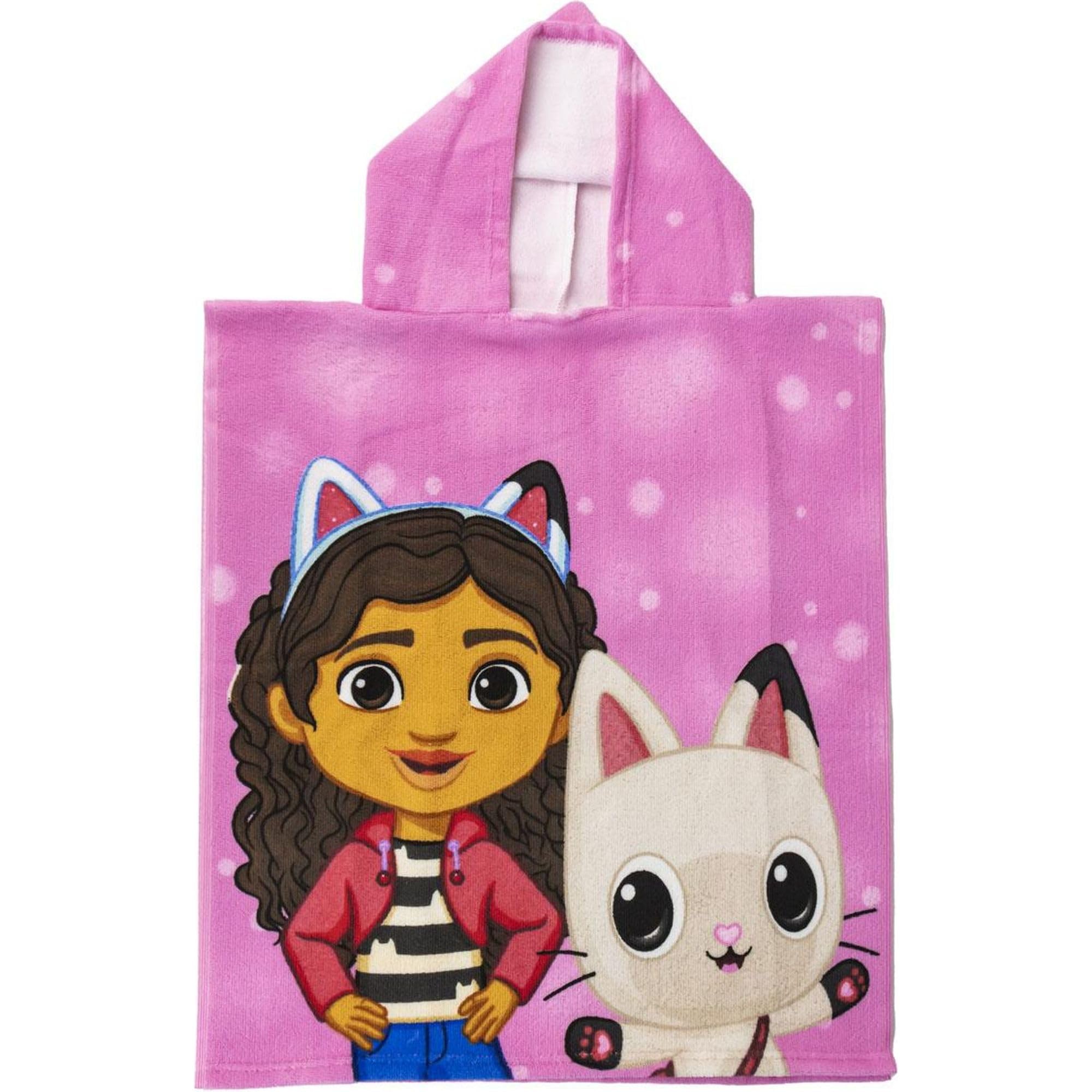 CERDÁ LIFE'S LITTLE MOMENTS Paw Patrol Kids Poncho – Pink – 50 x 115 cm – 100% Polyester 240 GSM – Skye Print – Original Product Made in Spain