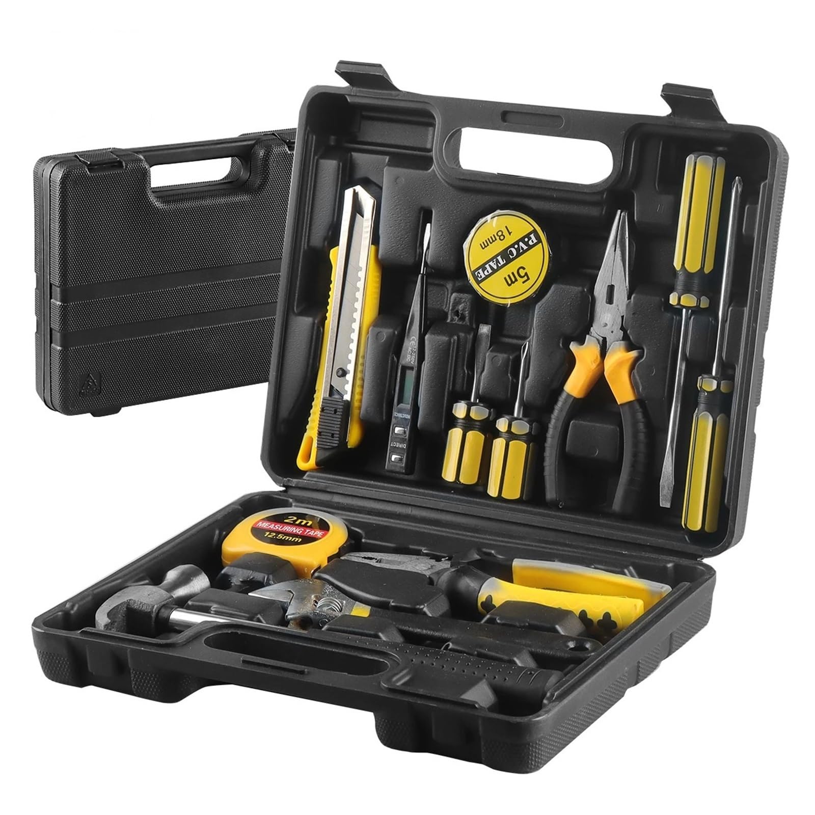 Kit di utensili manuali for la casa multi-dimensione con forbici for cacciavite a martello