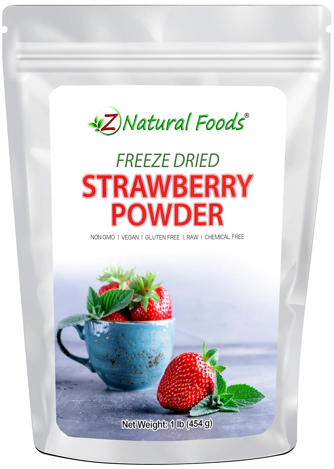 Z Natural Foods Strawberry Powder