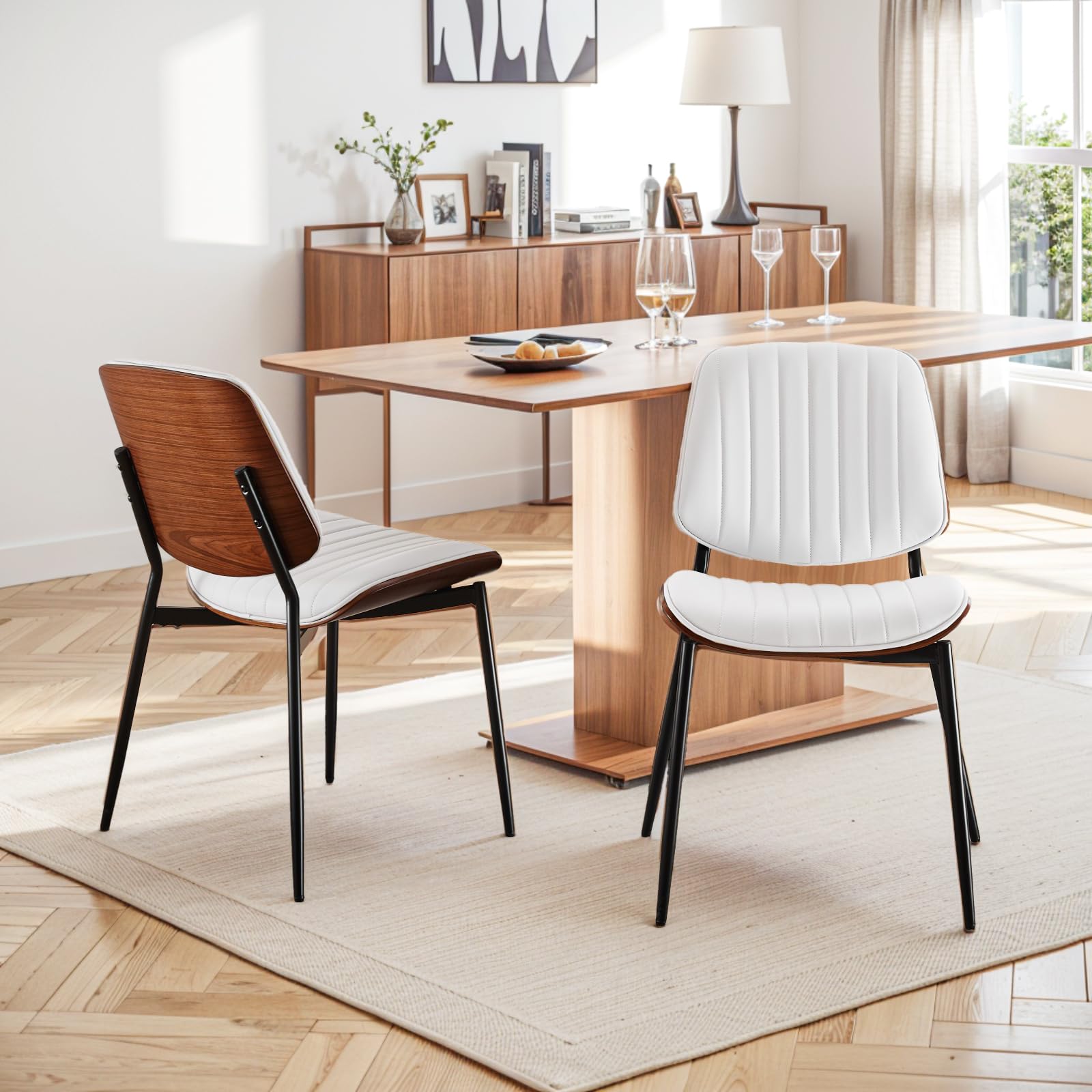 duomay mid-century modern dining chairs