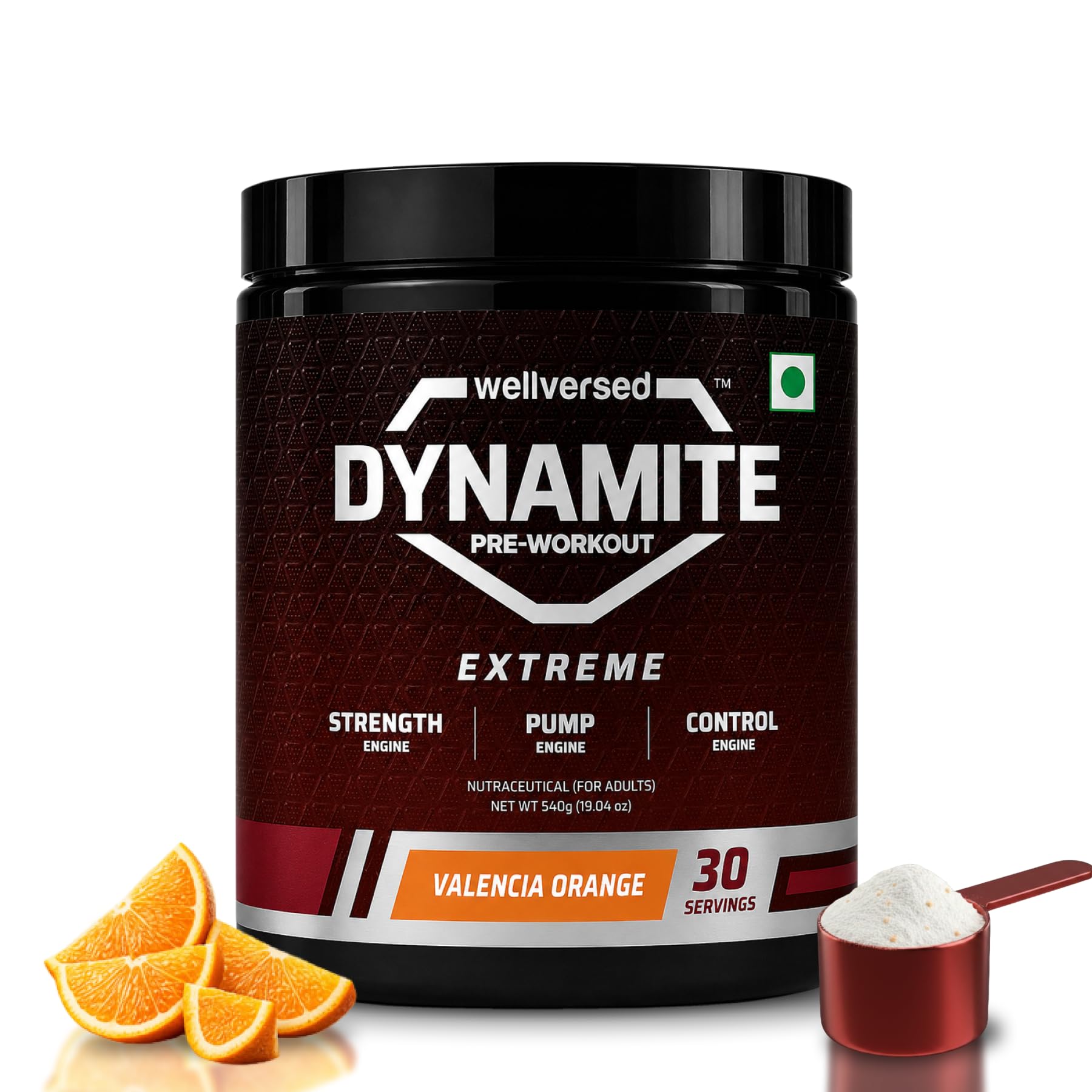 Dynamite Extreme Pre Workout For Men, 15 Servings, Valencia Orange — Amazon image 9