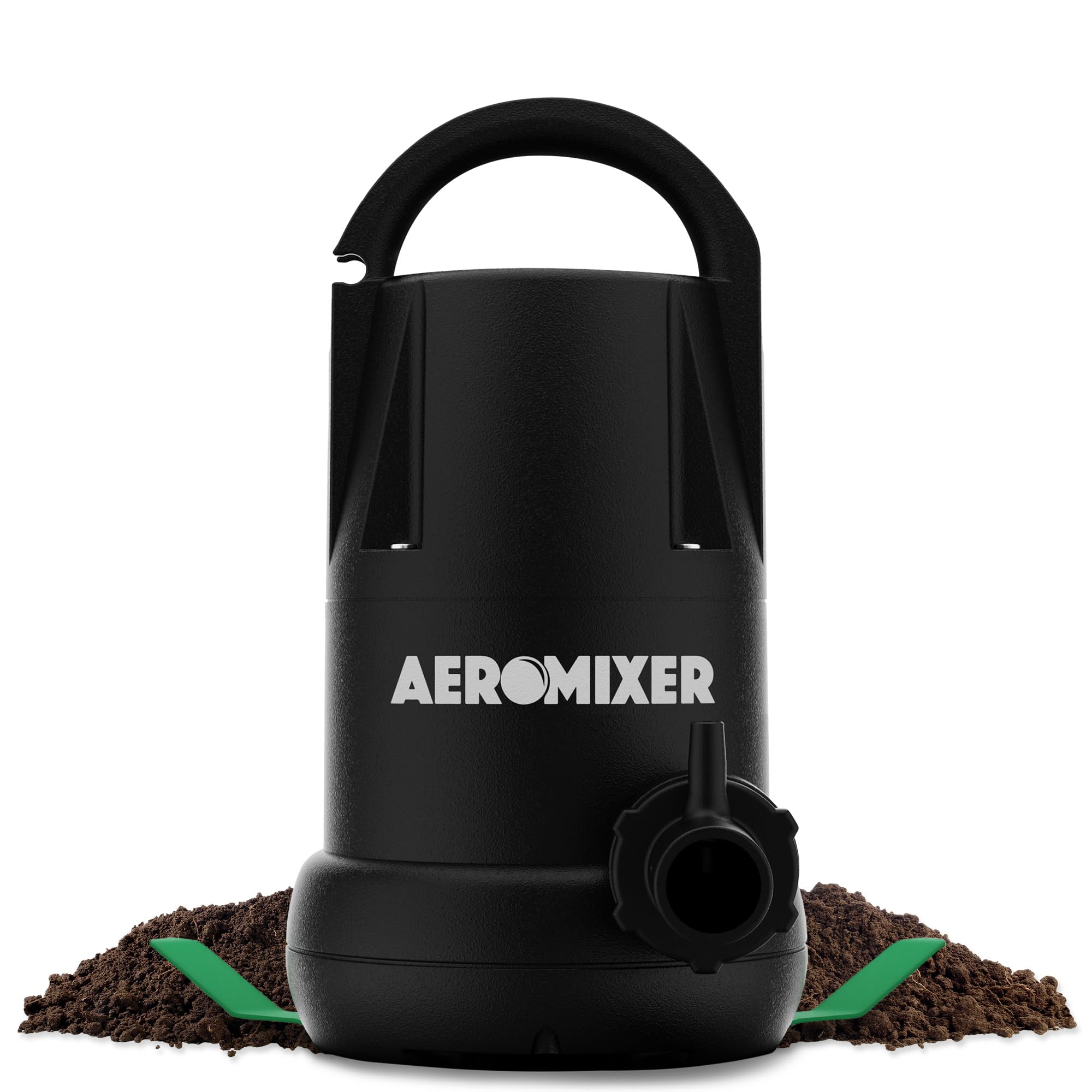 Aeromixer MINI 1/4 HP Submersible Mixing + Aerating Pump - Submersible Water Pump for Nutrient Mixing and Aerating, Electric Garden Water Pumps, Heavy Duty Outdoor Pumps for Farming and Gardening