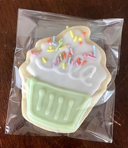 Miniatura 6 de COOLAKE Bolsas transparentes de celofán autosellable, 4 x 6 pulgadas, 100 bolsas resellables para embalaje de galletas, regalos, productos, dulces