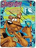 Scooby Doo and Whole Gang Silky Soft Throw Blanket 40' x 50'