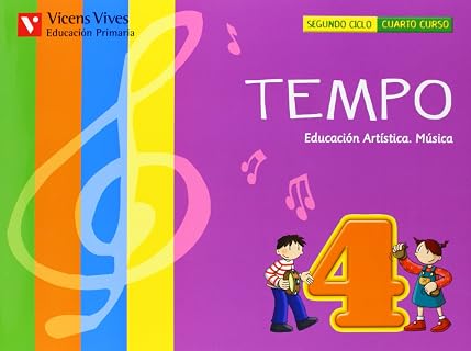 Tempo 4 Libro + Cd Cuarto de Primaria