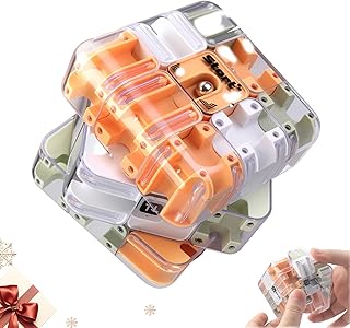 Large 3D Labyrinth Cube Puzzle Maze, Educational Engaging Brain Teaser Toy, Spatial Cognition Brain Training, Cultivate Logical Thinking, Improve Concentration Game Gift for Adults(Colorful)