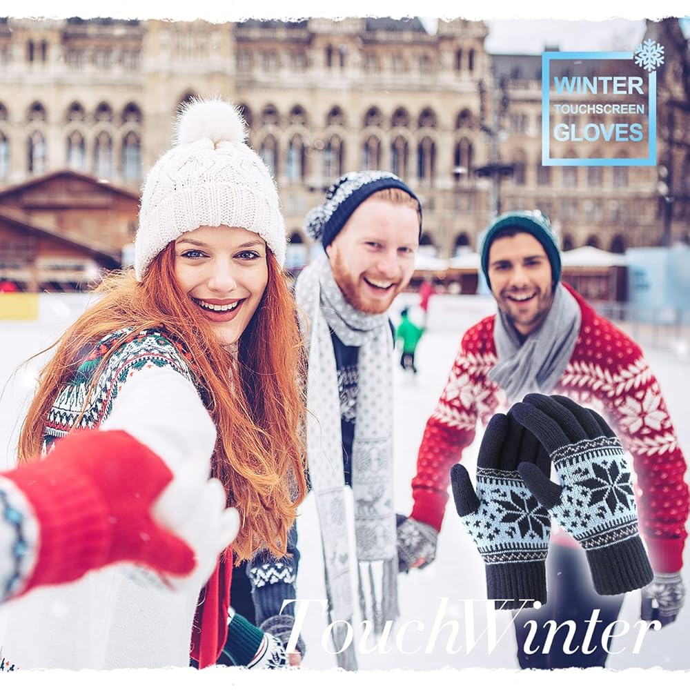 Guanti Invernali Touchscreen YAMEIZE | Unisex | Maglia Calda - Foto 8