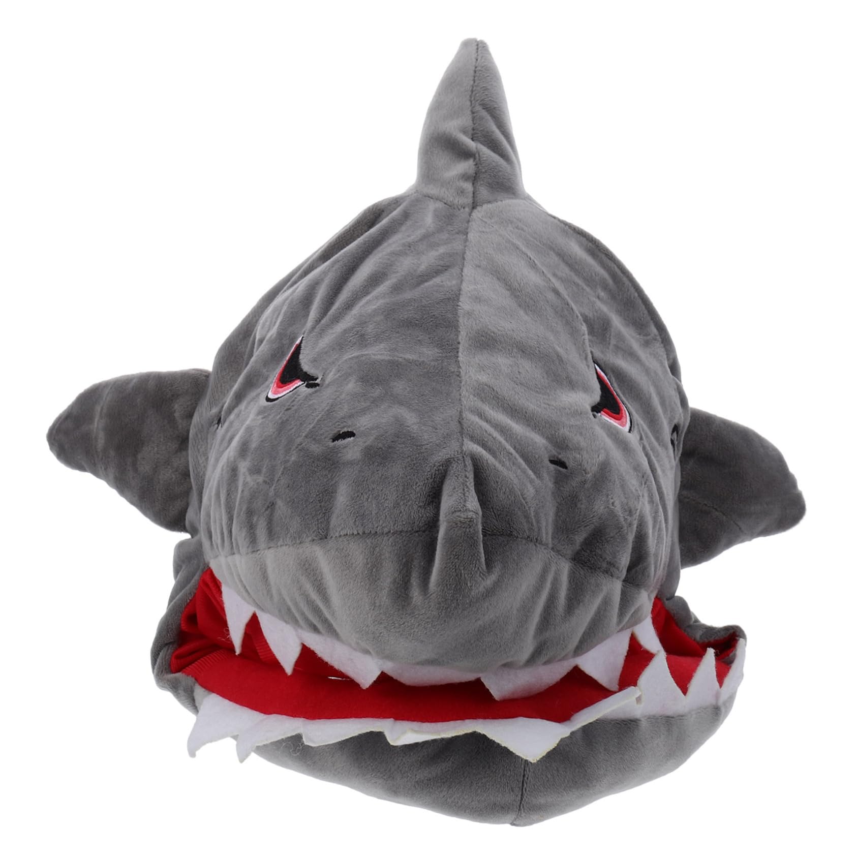 Toyvian Cappello da Carnevale a Forma di Squalo in Peluche Verde Cotone Pp, Comodo da Indossare e Facile da Usare per Feste e Photo Booth Divertenti