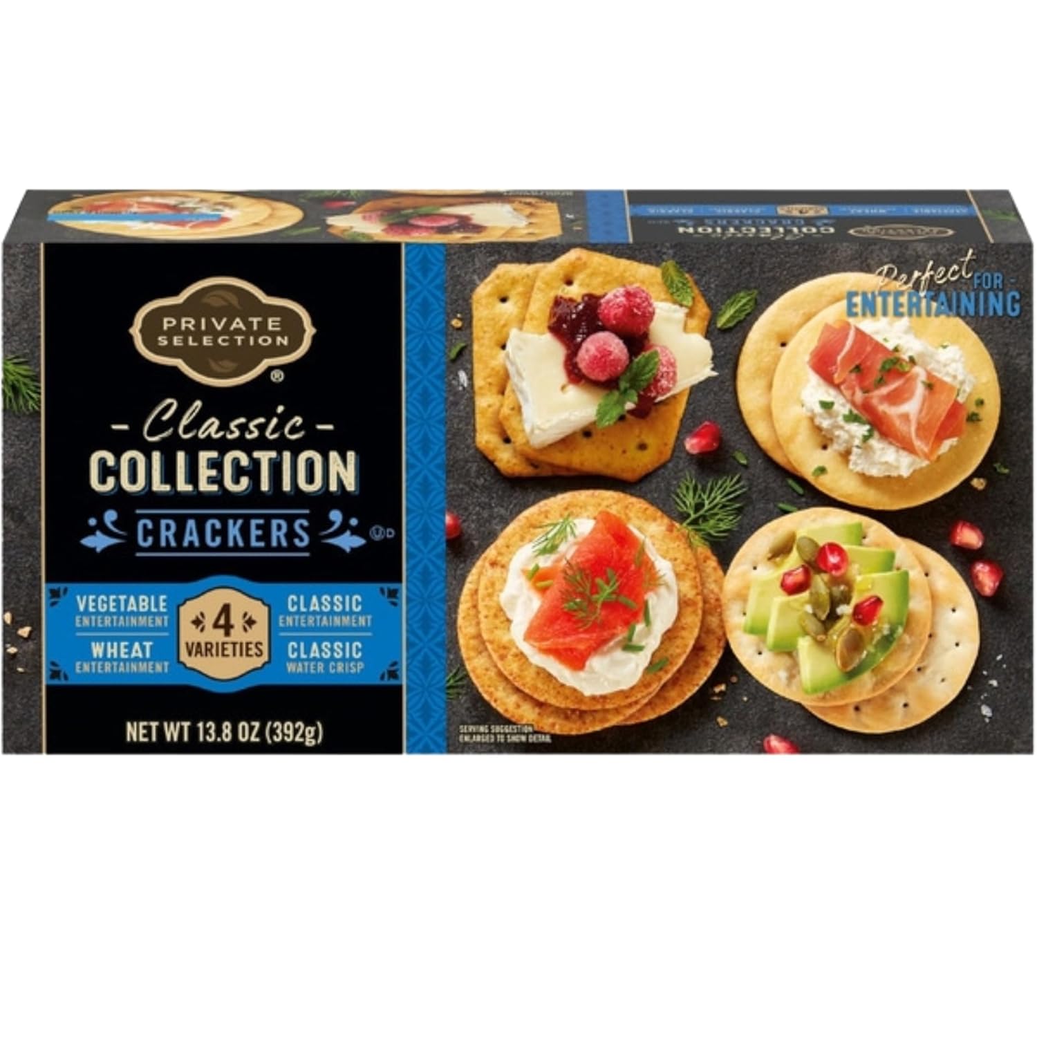 Galletas Classic Crackers Collection Wheat Crackers Variety Pack 13.8 oz
