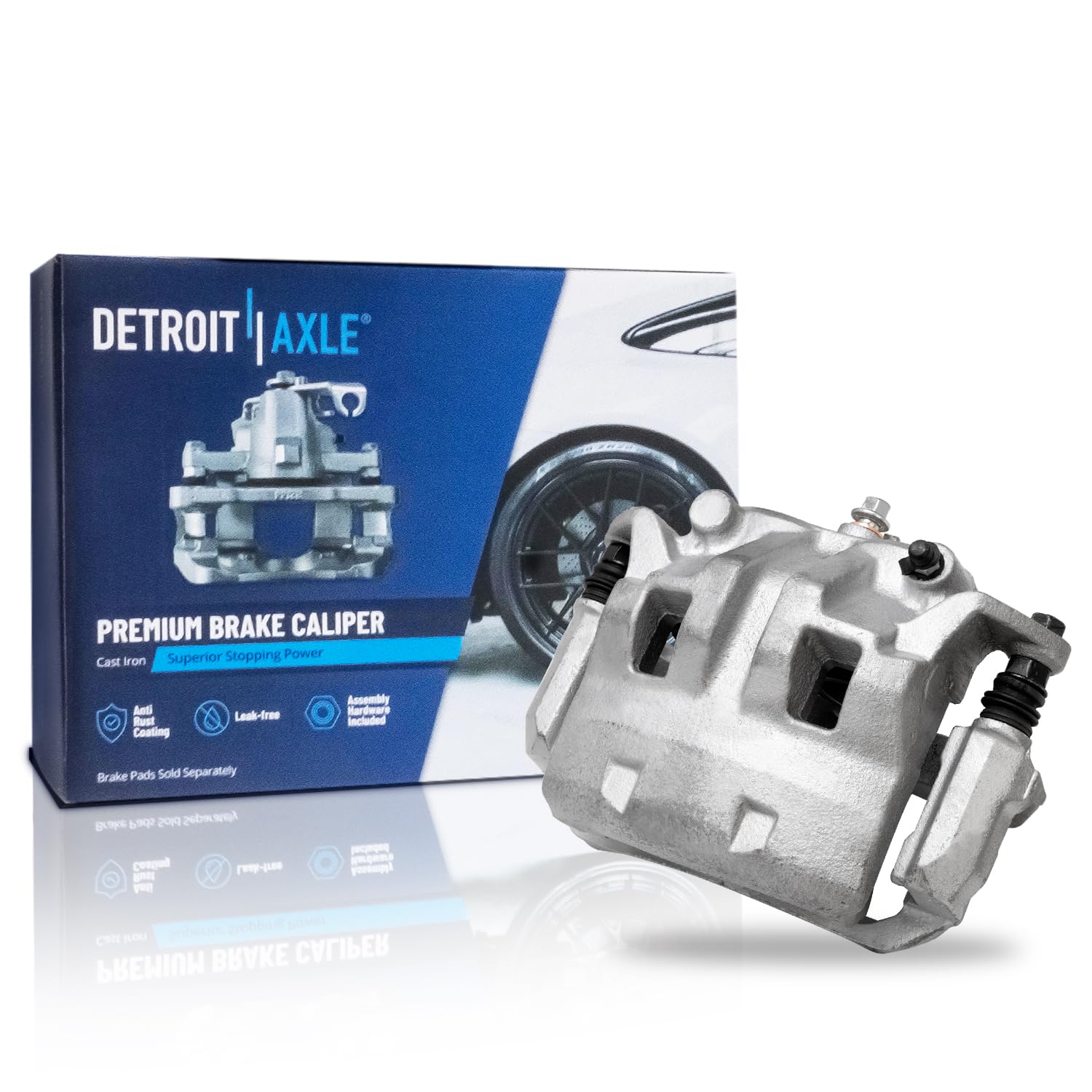 Detroit Axle - Front Right Brake Caliper for Nissan Pathfinder Frontier