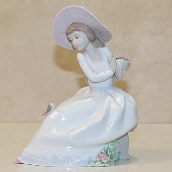 NAO The Nightingales Song Porcelain Figurine