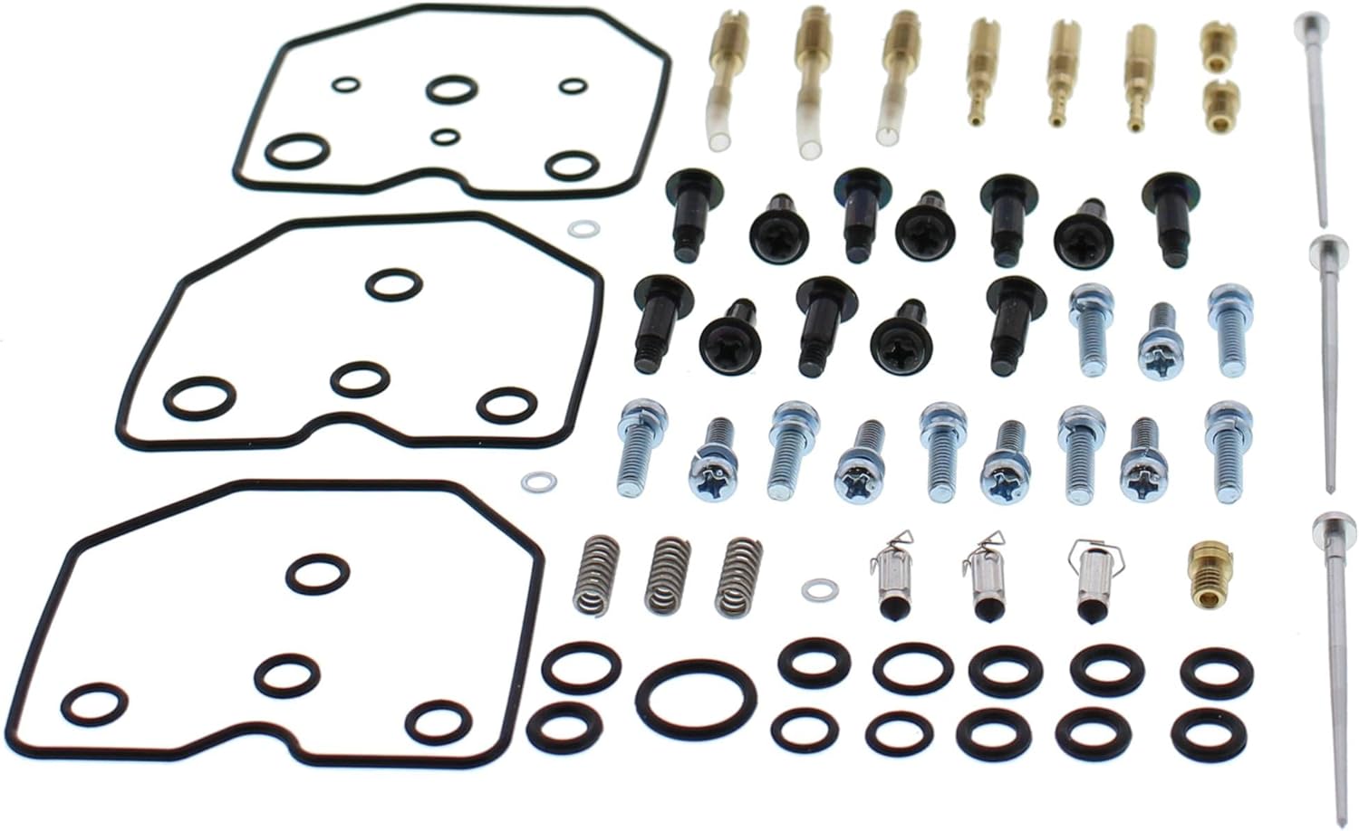All Balls Carburetor Rebuild Kit 26-10008 Compatible With/Replacement For Yamaha Nytro 2006-2007, Nytro ER 2006-2007, Rage 2006-2007, Rage GT 2007, RS Rage 2005, RS Vector 2005-2008