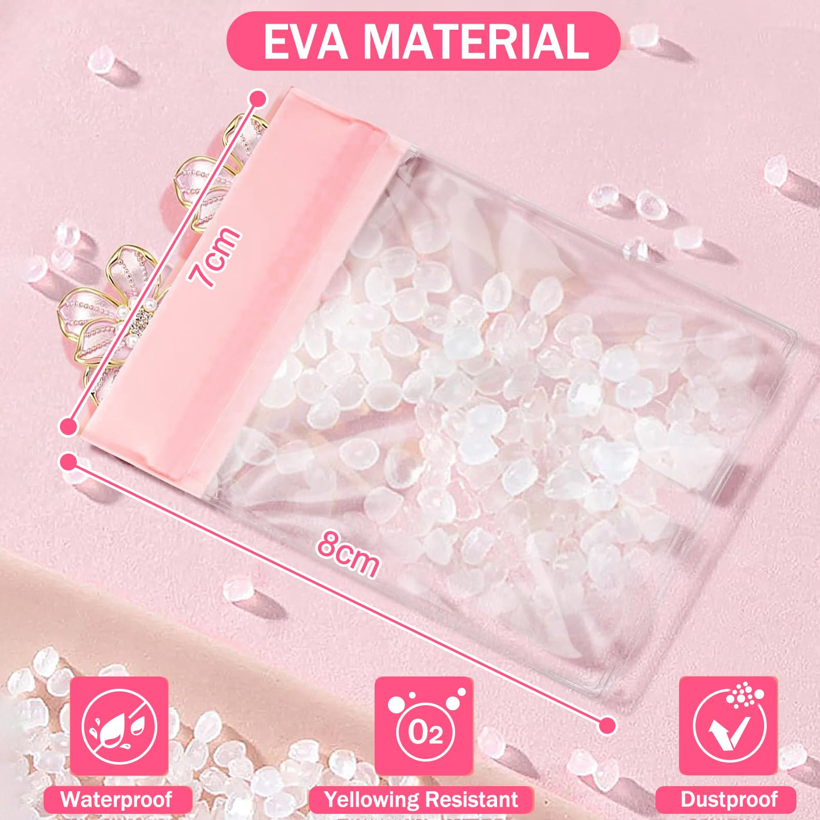 6 piezas Organizador de Joyas, Bolsa de Rollo de Joyería, Bolsa de Almacenamiento de Joyas, con Diseño de Espacio Múltiple, para Collares, Pulseras, Pendientes, Anillos