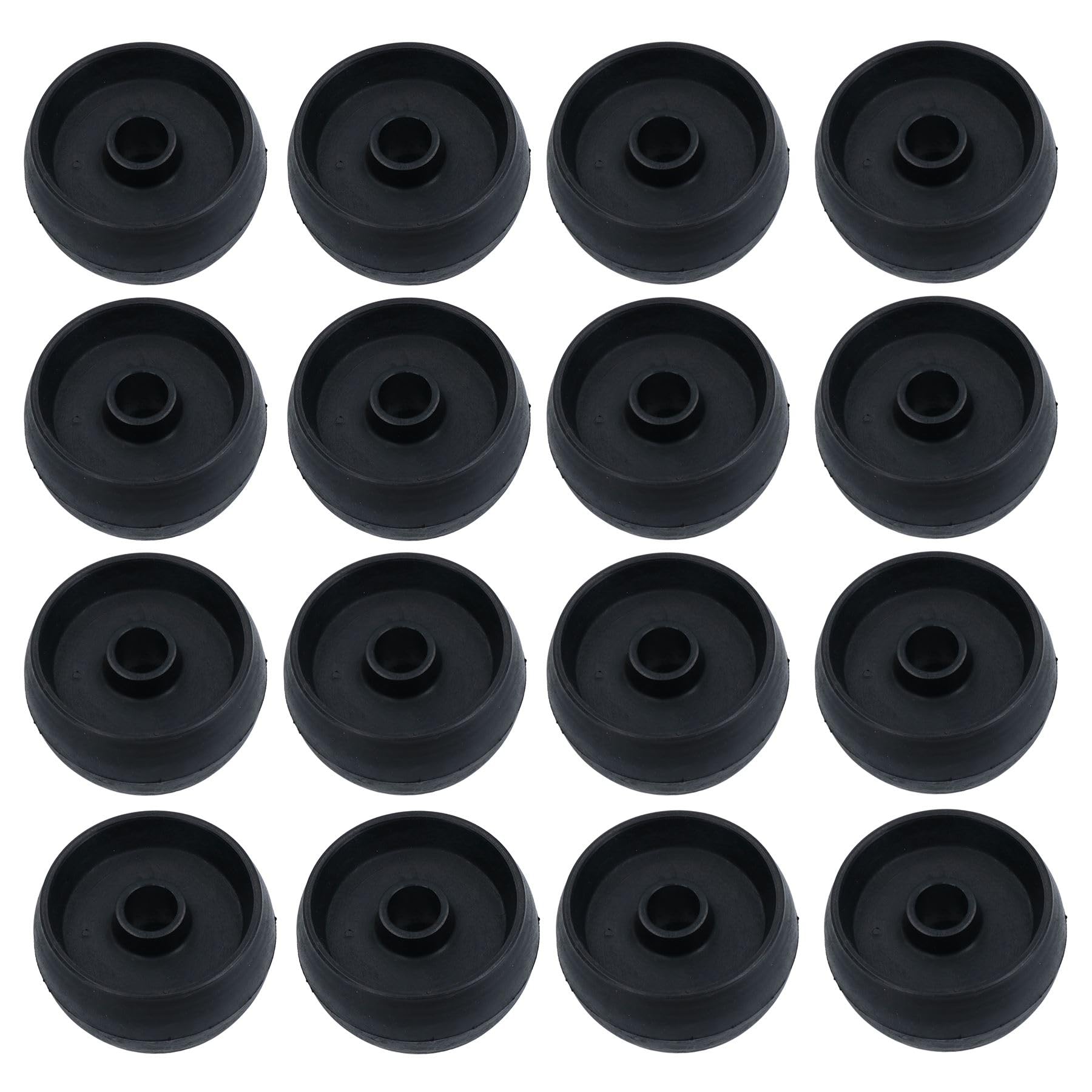 AB Tools Boat/Jetski/Dinghy Trailer Single Roller Rubber 19.5mm Bore 16 Pack