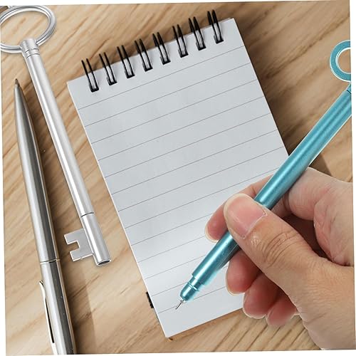 Miniatura 6 de 12 bolígrafos de gel con forma de llave vintage, punta fina, bolígrafos de escritura suave para estudiantes, oficina, toma de notas, estilos mixtos