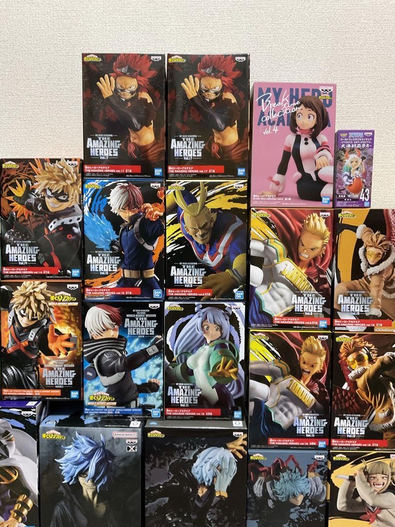 Amazon.co.jp: 僕のヒーローアカデミア フィギュア 30個 売り : おもちゃ