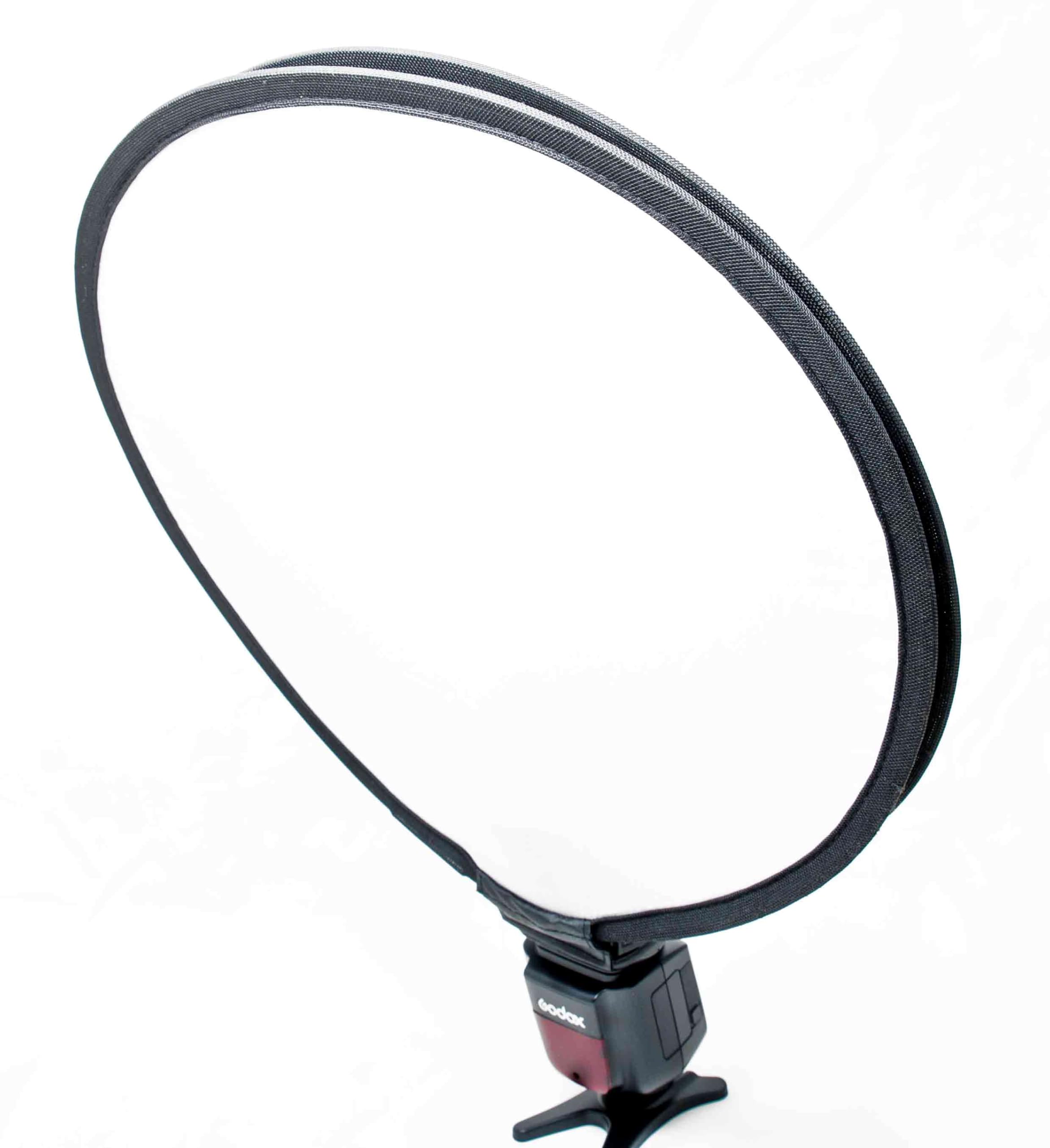 Diffuseur Softbox Circulaire 40 Cm Pour Flash Godox V1, Neewer Z1/Z2 - Réflecteur Pour Portrait Et Macro