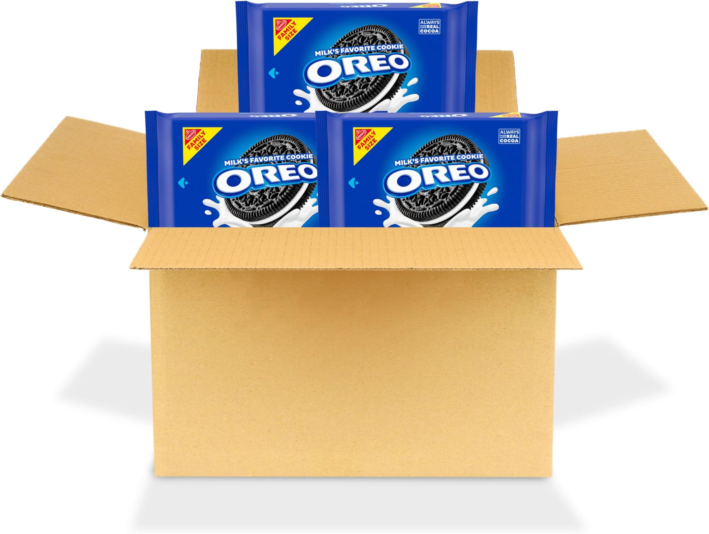 Chocolate Sandwich Cookies, Family Size, 3 Packs